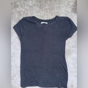 Abercrombie basic black tee